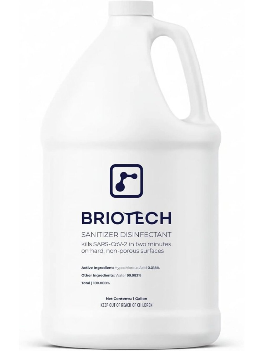 Hypochlorous Disinfectant Sanitizer - 99.99% Virus & Bacteria Killer, Mold